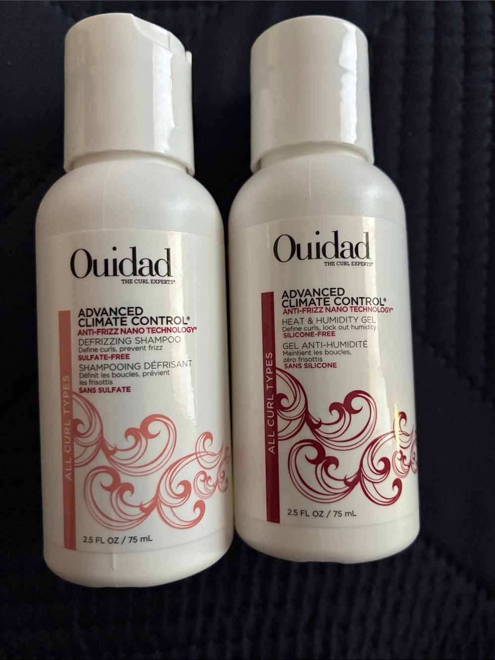 NEW! Ouidad Advanced Climate Control Shampoo & Gel Duo - Travel Size